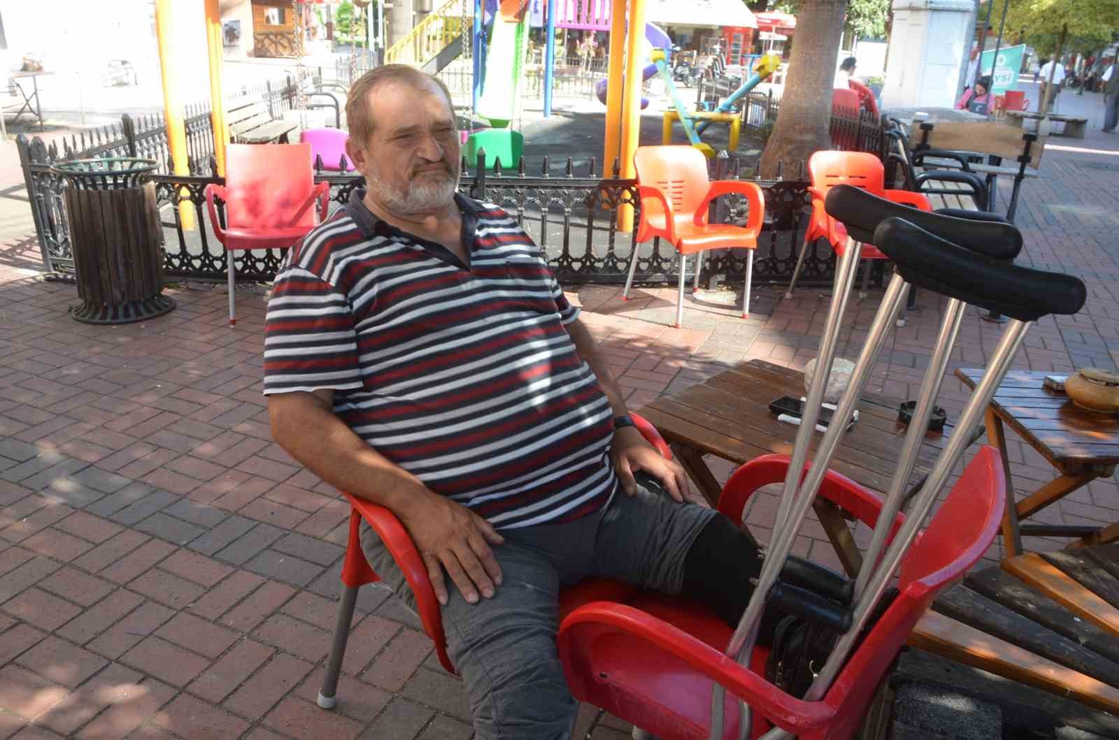 Şeker hastalığından ayağı kesildi: 