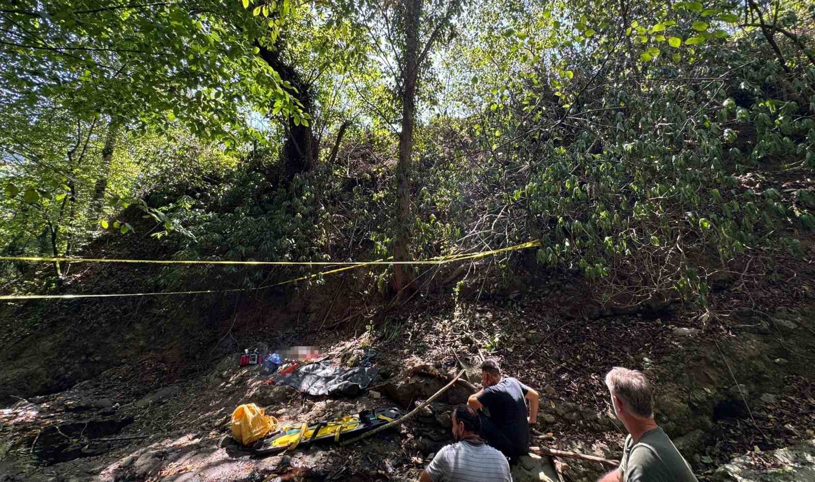 Ordu’da fındık toplarken uçurumdan düşen vatandaş hayatını kaybetti 