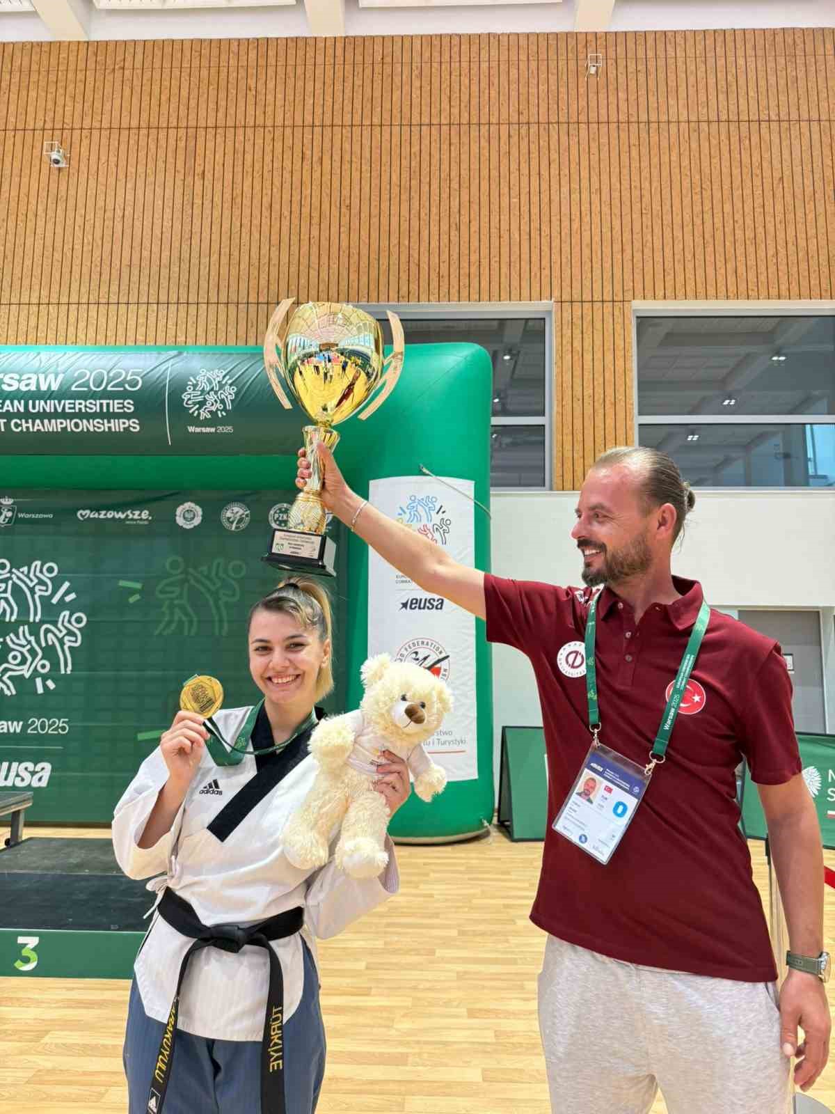 Eskişehirli sporcu 7. kez Avrupa şampiyonu oldu 