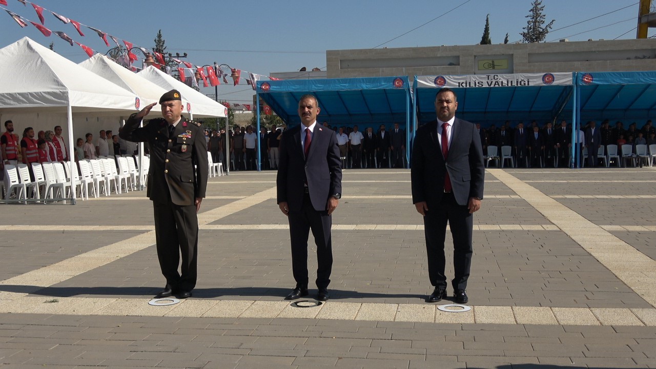 Mercidabık Zaferi ve Fırat Kalkanı Harekatı’nın yıl dönümü Kilis’te kutlandı 
