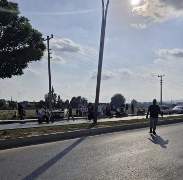 Mersin’de otomobil direğe çarptı: 1 ölü