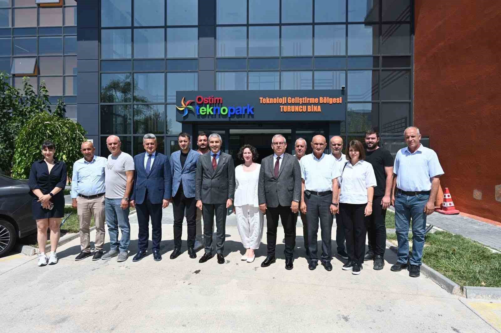 Beypazarı Kaymakamı Coşkun’dan OSTİM Organize Sanayi Bölgesi’ne ziyaret 