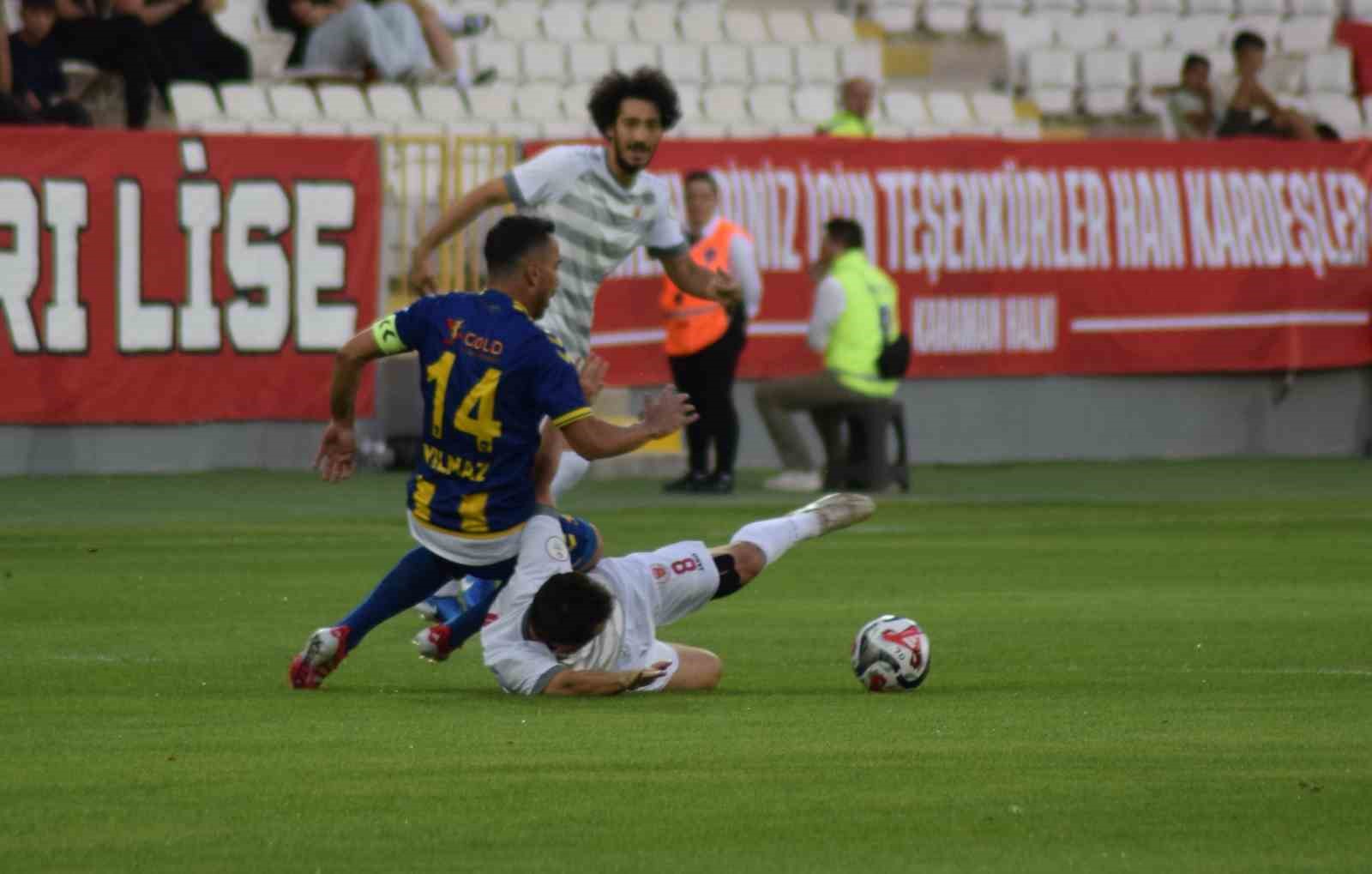 TFF 2. Lig: Karaman FK: 3 - Bucaspor: 3 