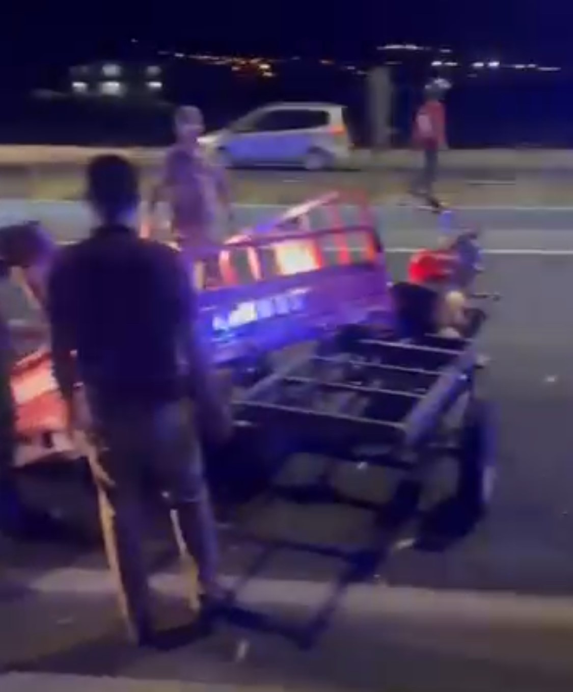 Batman’da otomobil ile sepetli motosiklet çarpıştı: 6 yaralı 