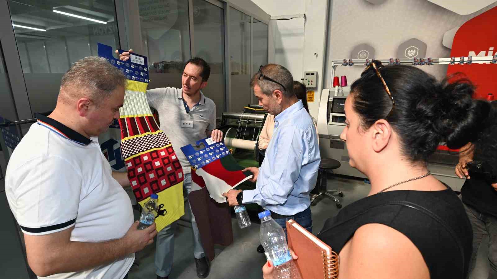 DSO 3. Meslek Komitesi üyeleri, Denizli Teknik Tekstil Merkezini ziyaret etti 