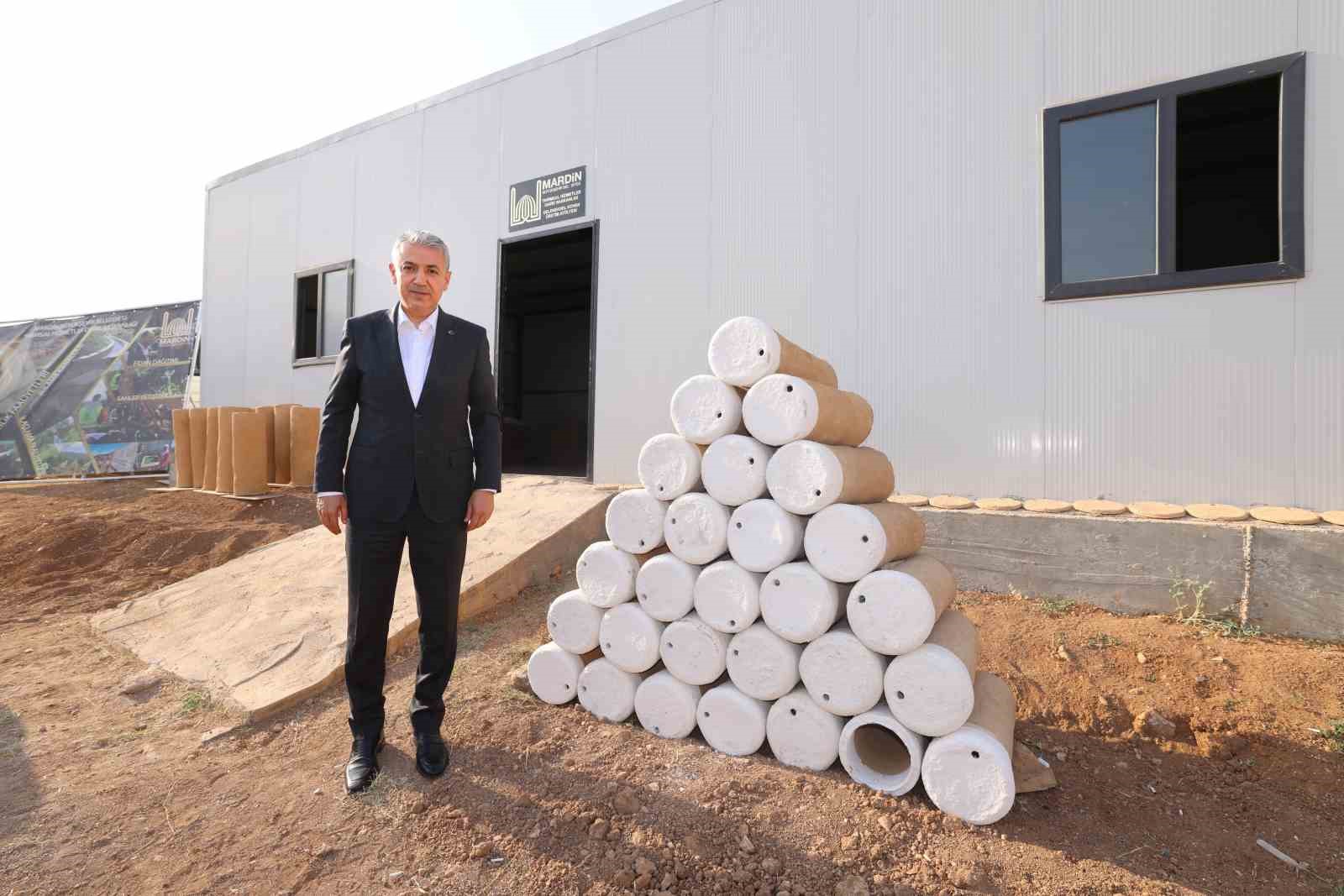 Mardin’de geleneksel arı kovanı üretim projesi başladı 
