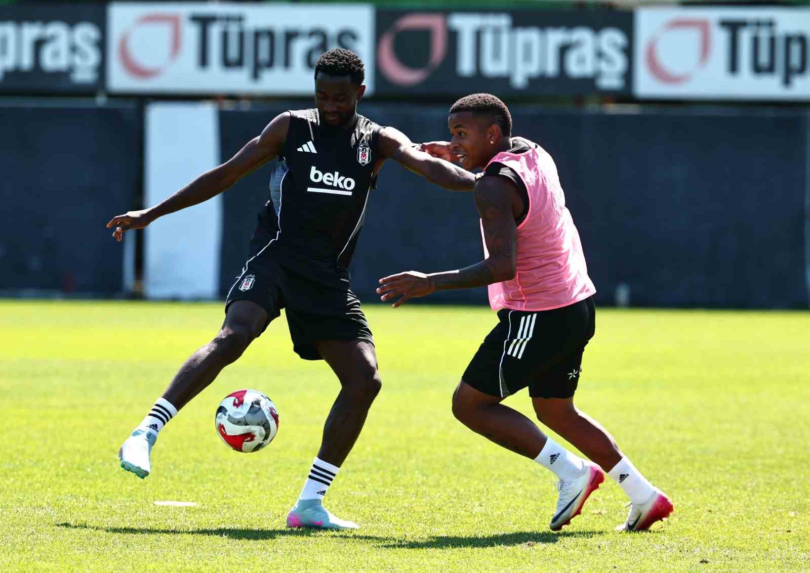 Beşiktaş, Lausanne maçı hazırlıklarını sürdürdü 