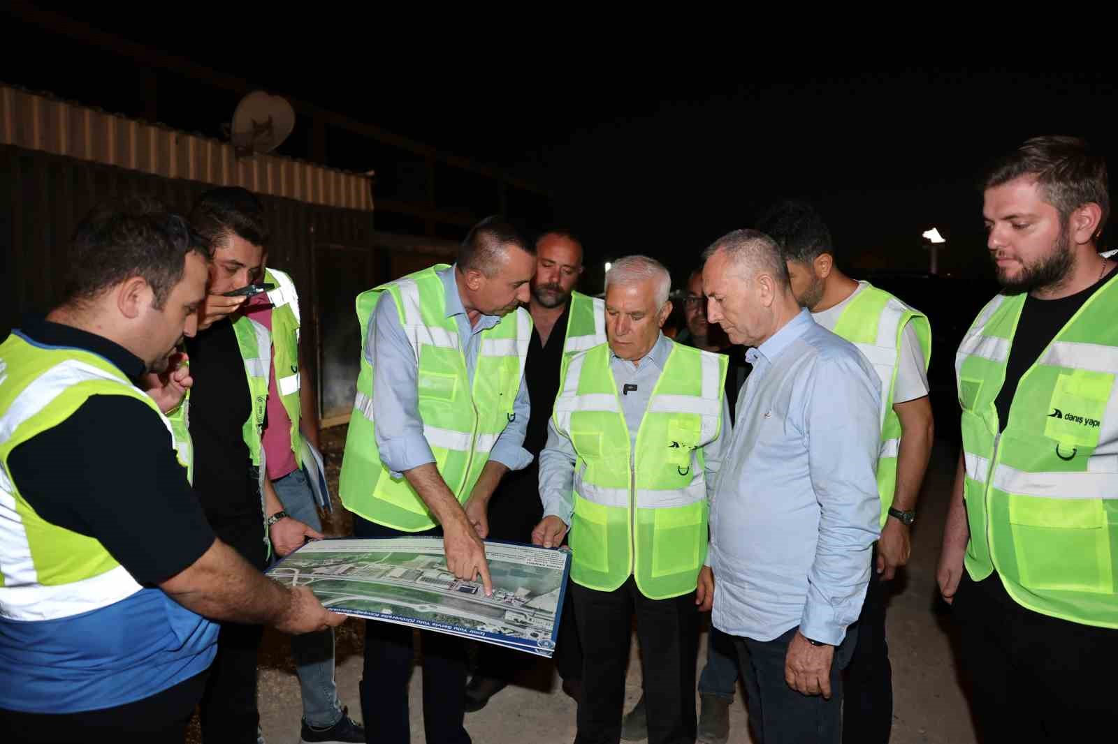 Büyükşehir’den gece gündüz ulaşım seferberliği