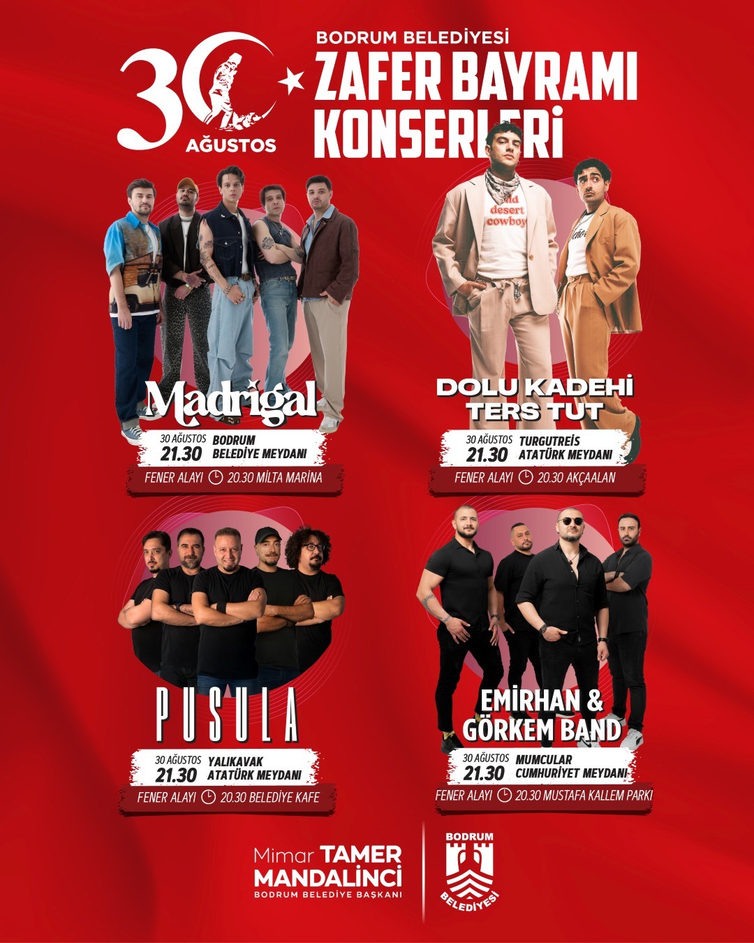Bodrum, Zafer Bayramı’na hazırlanıyor 