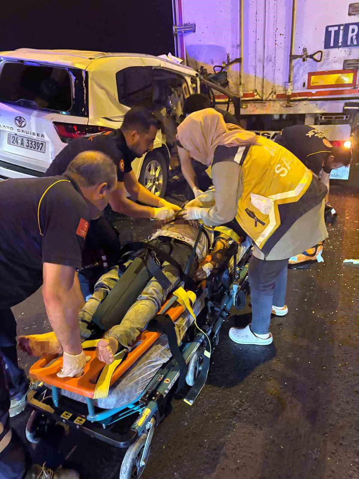 Osmaniye’de tünelde feci kaza: 1 ölü, 5 yaralı 