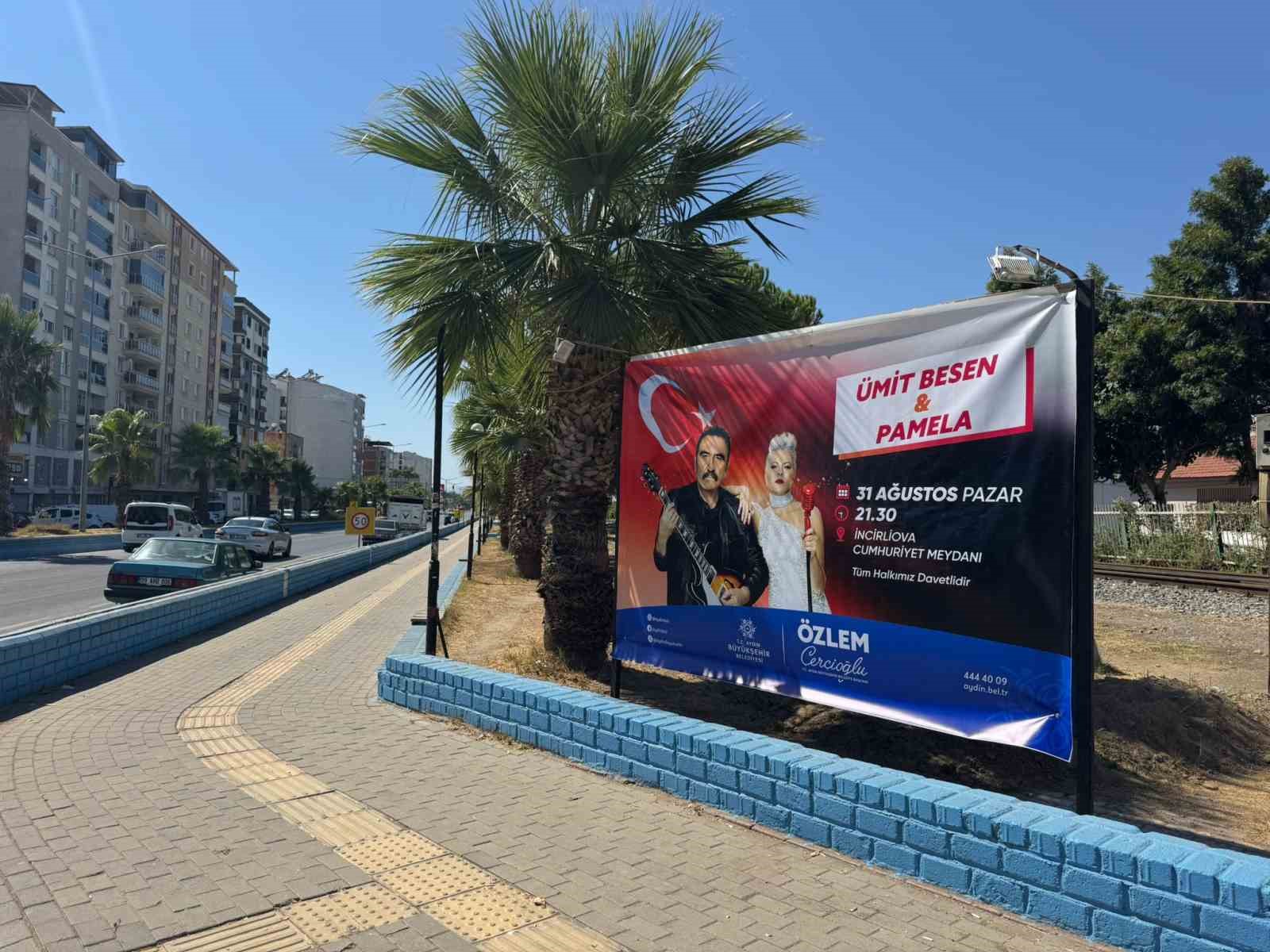 Ünlü Sanatçılar İncirliova’da Sahne Alacak 