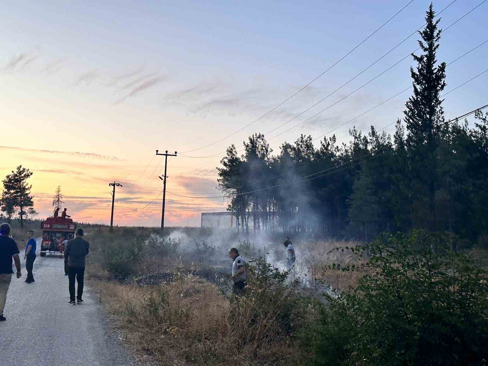 Bursa’da korkutan orman yangını 