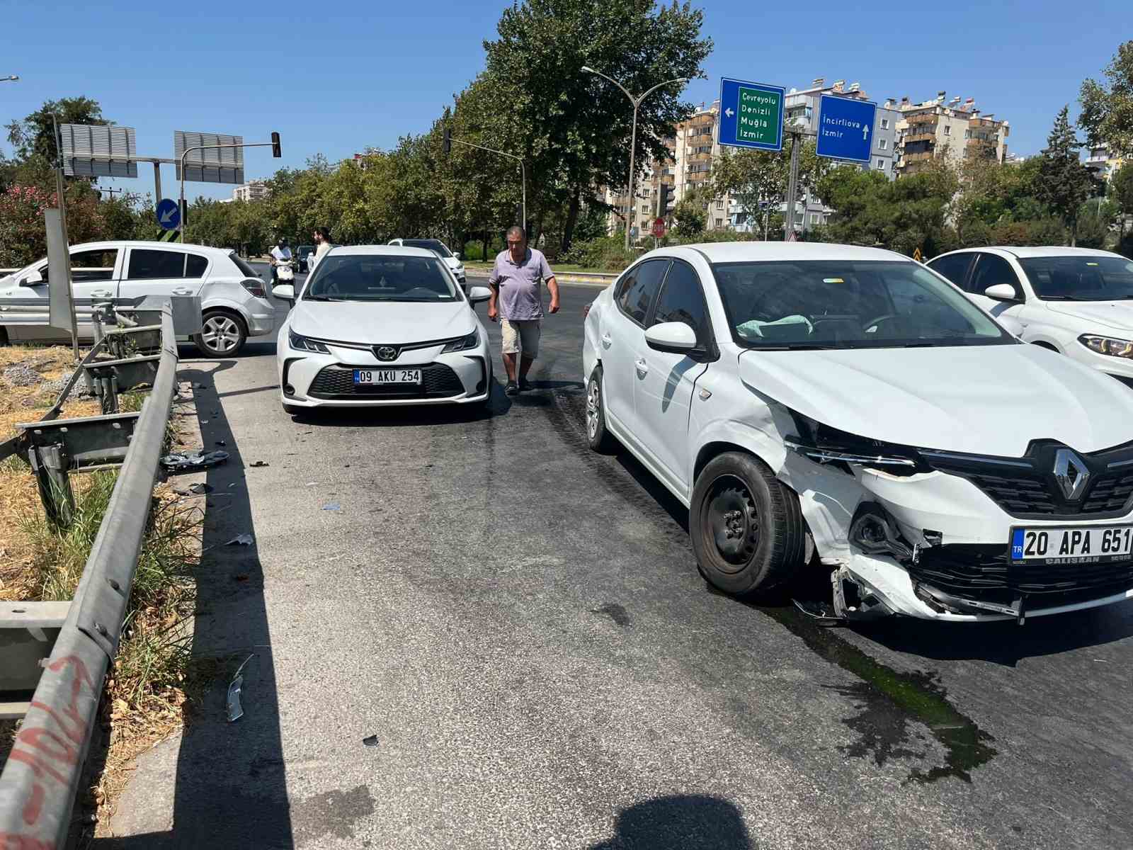 Aydın’da trafik kazası: 1 yaralı