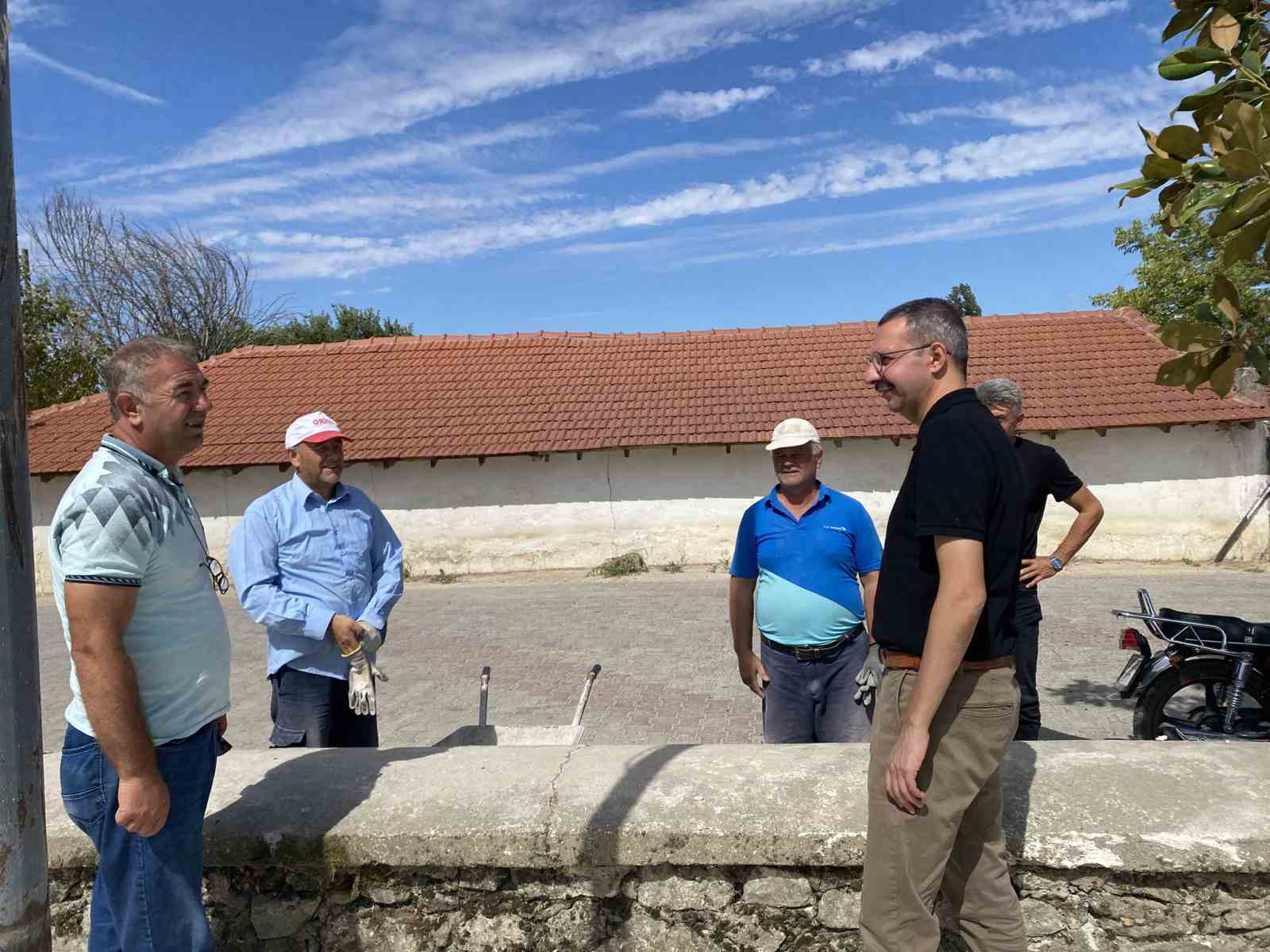 Pınarhisar Kaymakamı Özderin, köylülerle buluştu 