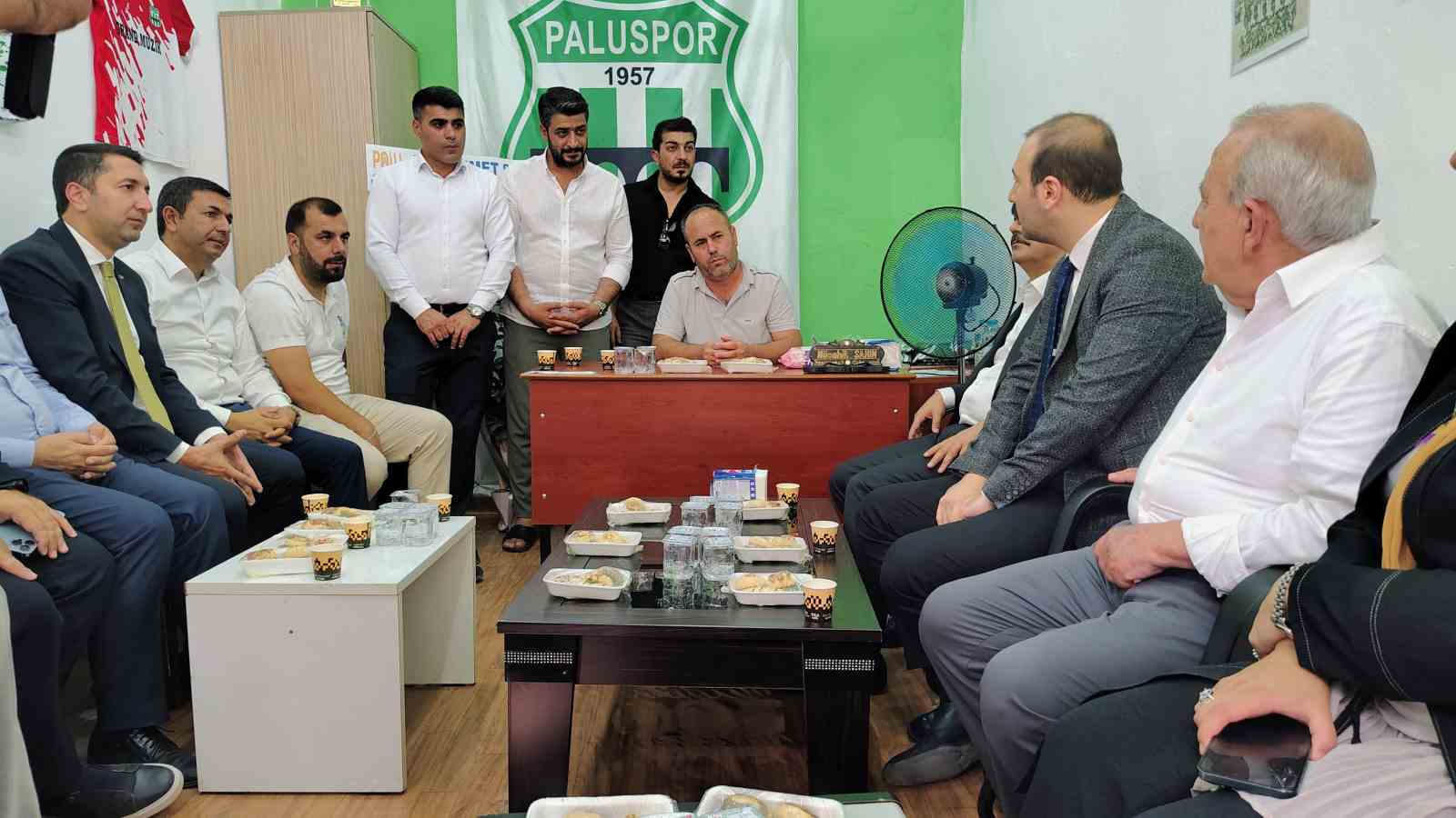 Paluspor kulüp ofisi törenle açıldı 