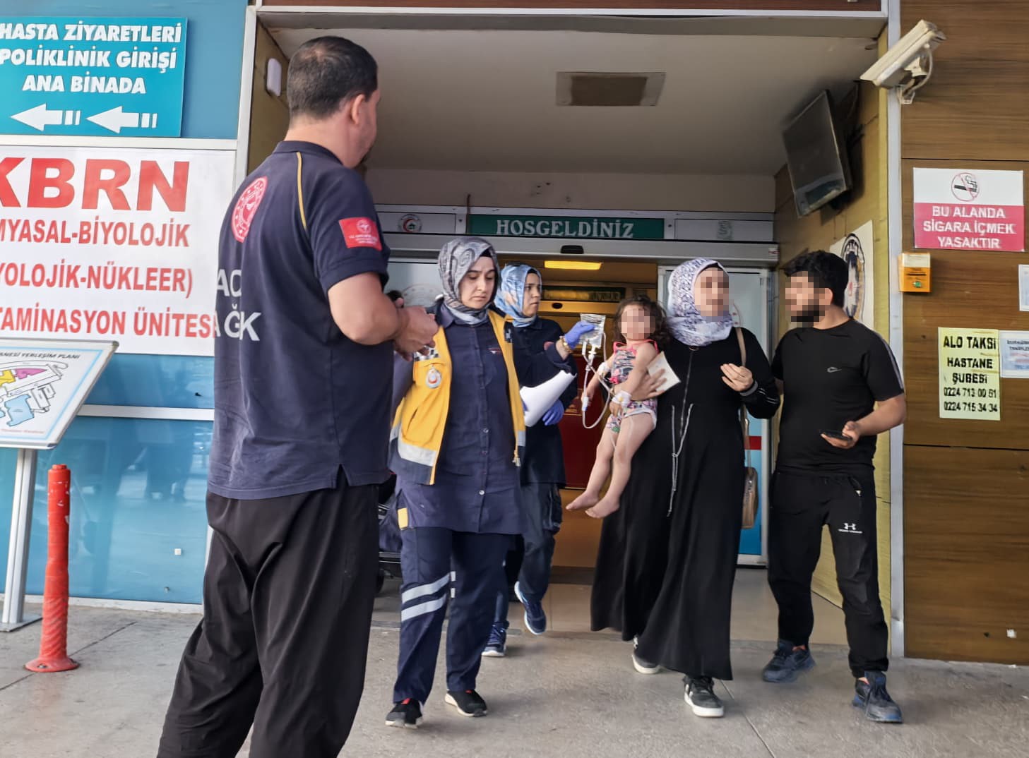 Fare zehri yiyen 2 yaşındaki çocuk hastaneye kaldırıldı 
