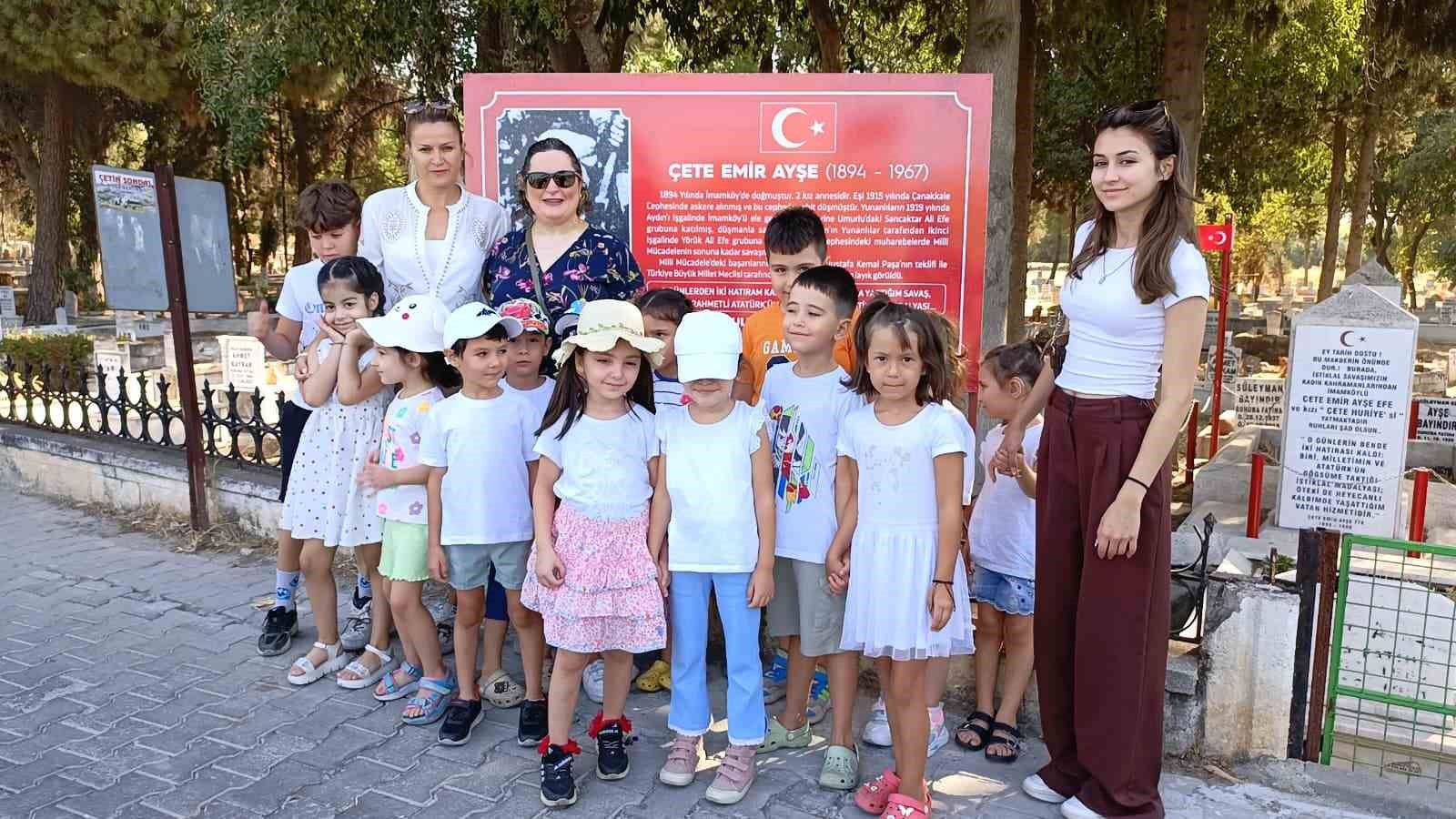 Aydınlı minikler Milli Mücadele kahramanlarını tanıdı 