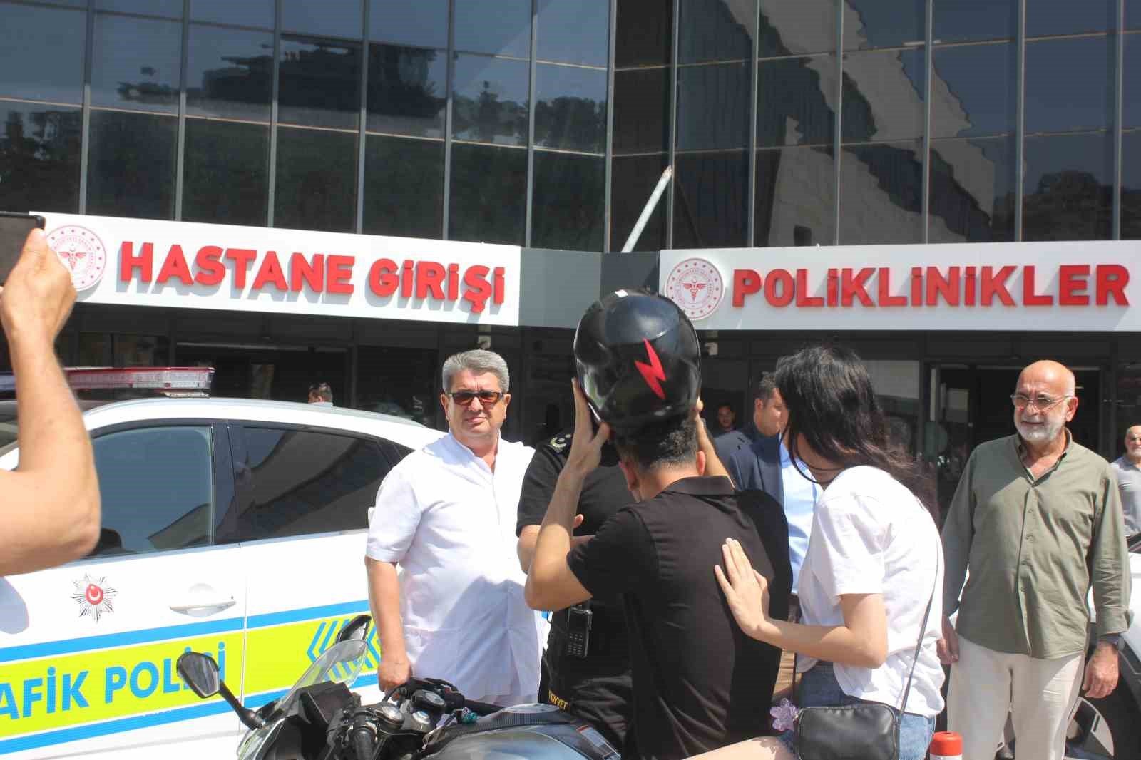 Marmaris’te sürücülere kask uyarısı: ‘Kasksız kazalarda ölüm riski yüksek’