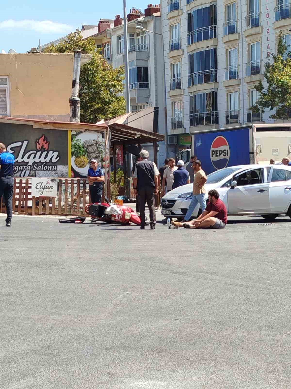 Malkara’da trafik kazası: 1 yaralı 