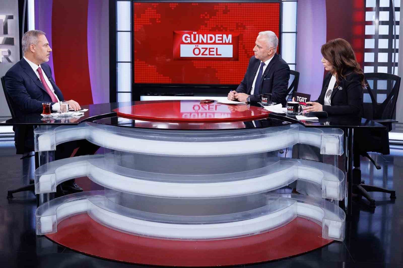 Bakan Fidan: 