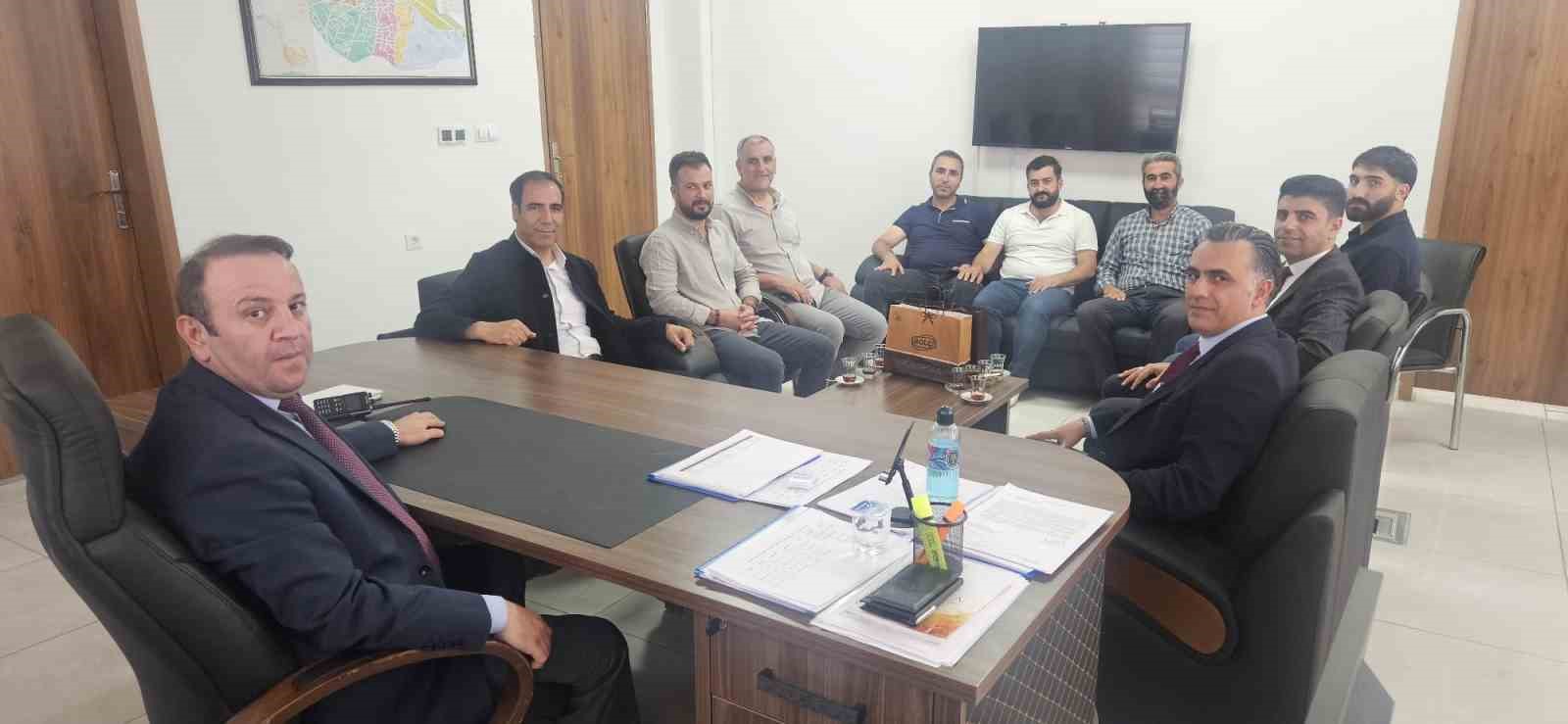STK temsilcilerinde Emniyet Müdürü Ulutürk’e hayırlı olsun ziyareti 