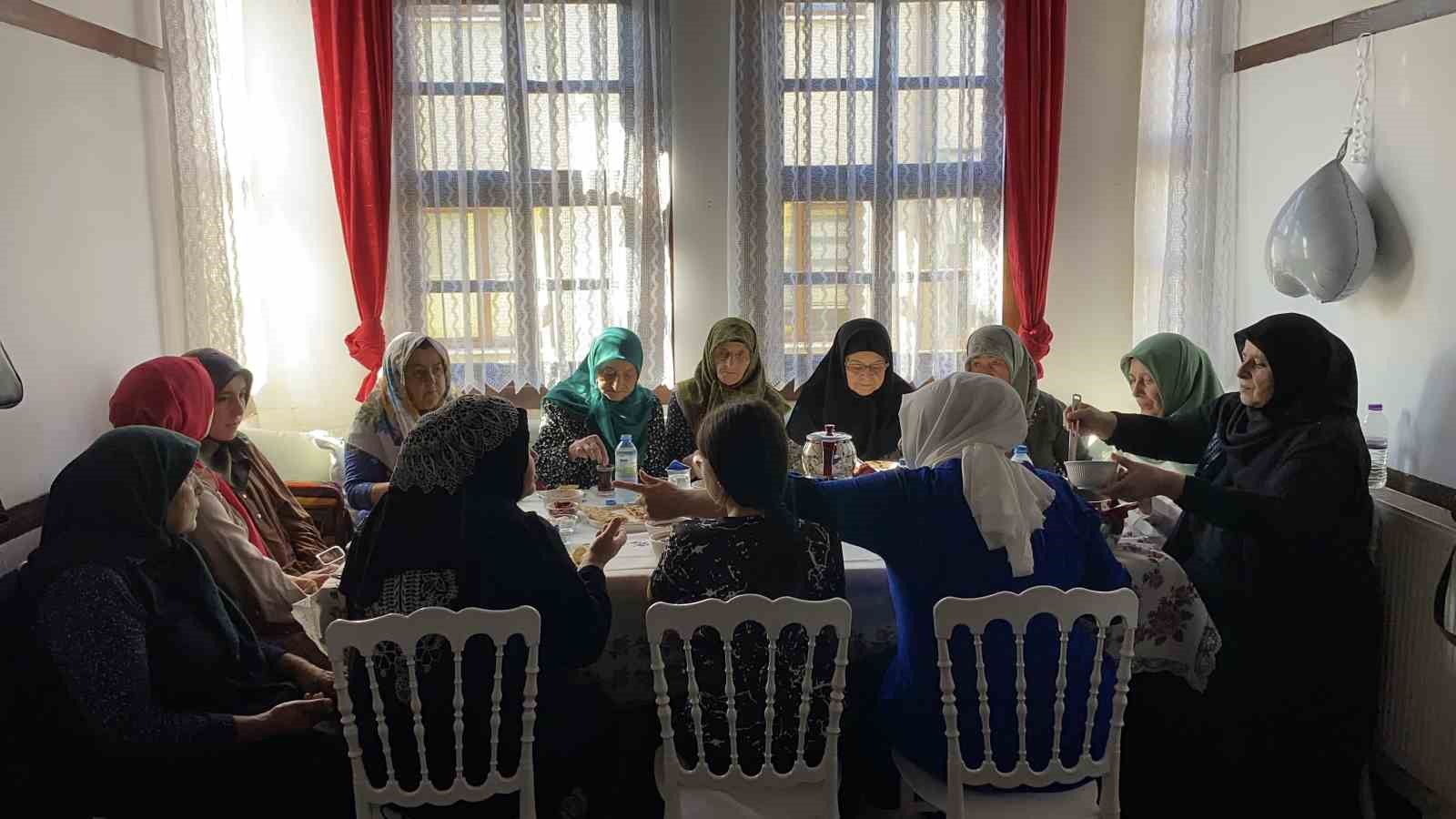 Tokat’ta tarihi konak kadınlar kıraathanesine dönüştü 