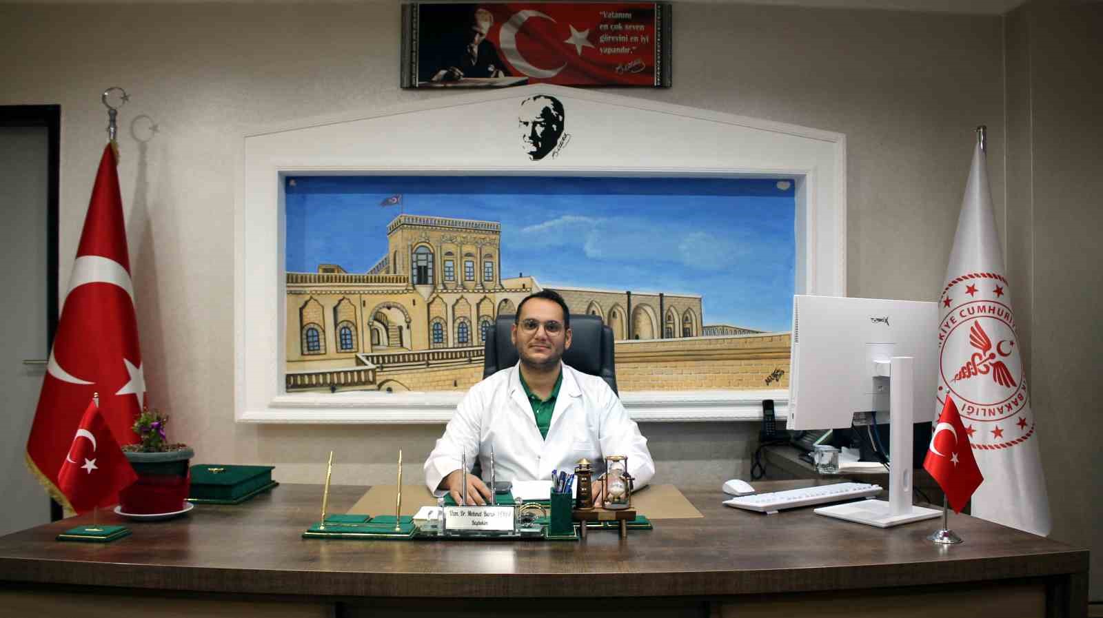 Midyat’ta çocuklar ameliyathaneye akülü araba ile gülerek giriyor 
