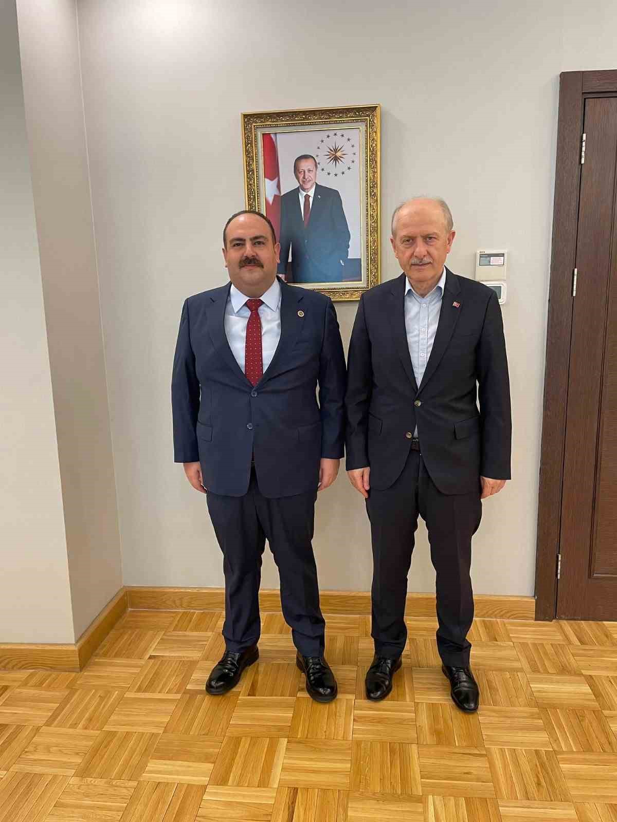 Hamamcı’nın Ankara ziyareti 