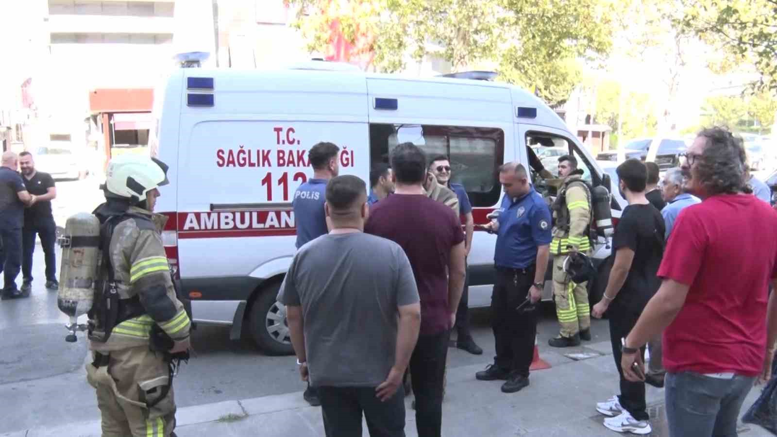 Ataşehir’de diş kliniğinde tüp patlaması: 2 yaralı 