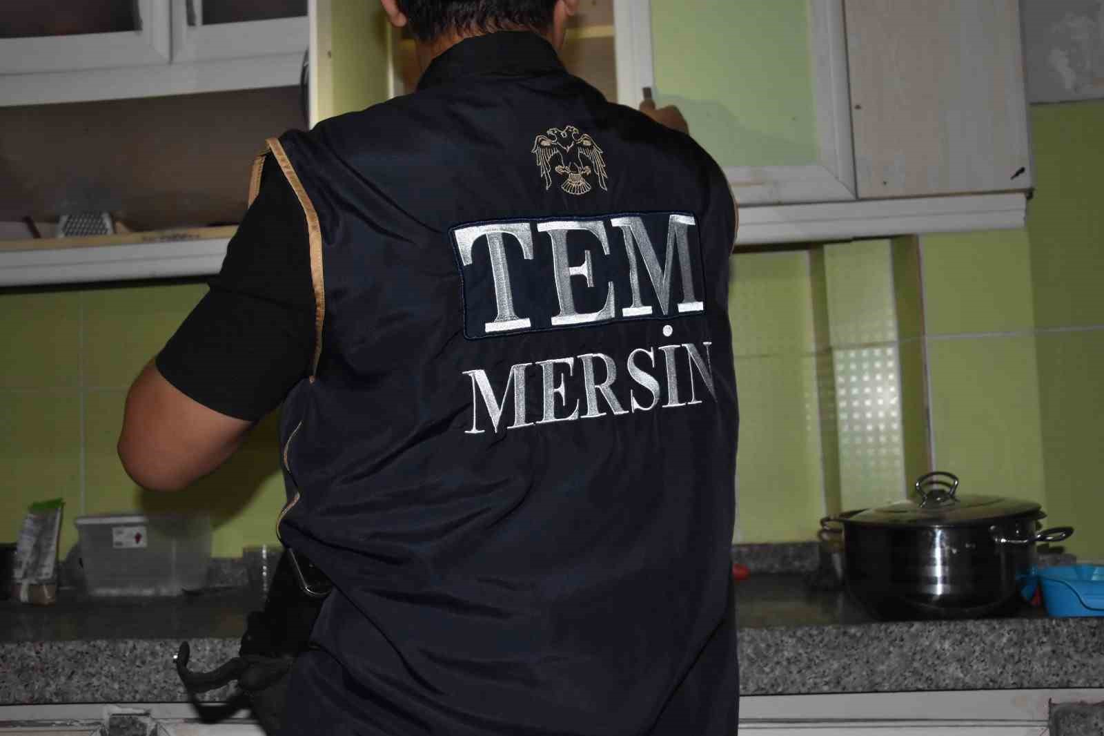 Mersin’de terör örgütü DEAŞ operasyonu: 8 gözaltı 