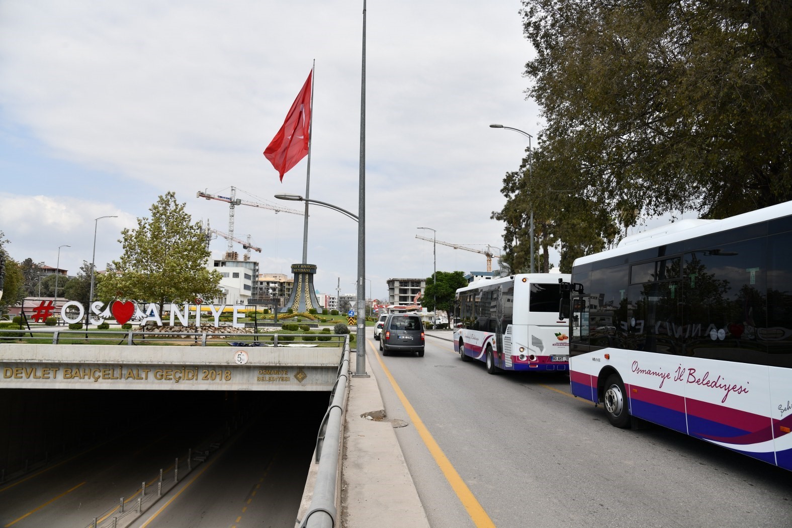 Osmaniye’de yeni halk otobüsleri hizmete alındı 