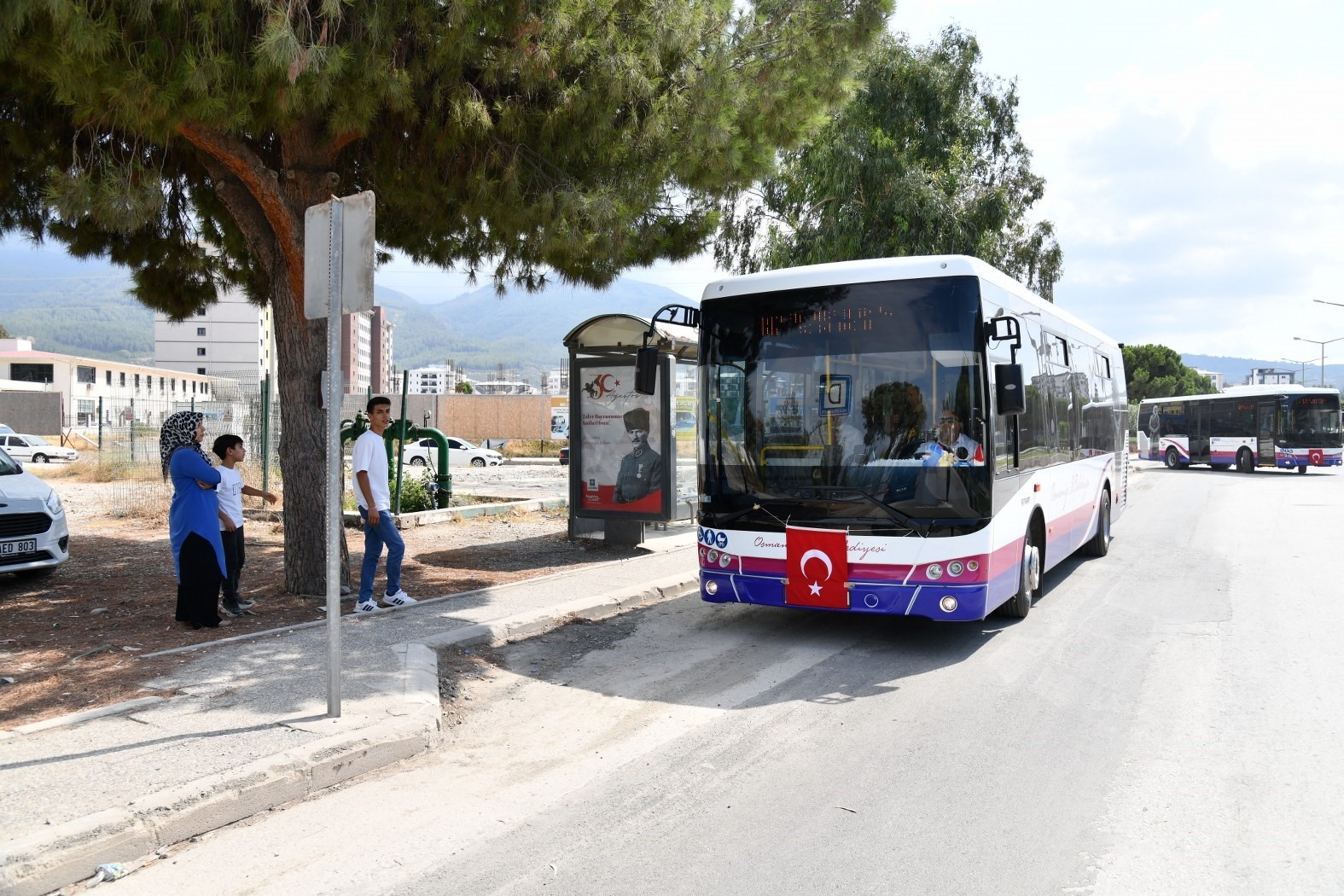 Osmaniye’de yeni halk otobüsleri hizmete alındı 