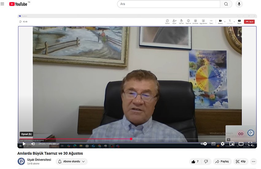 Uşak Üniversitesinde 