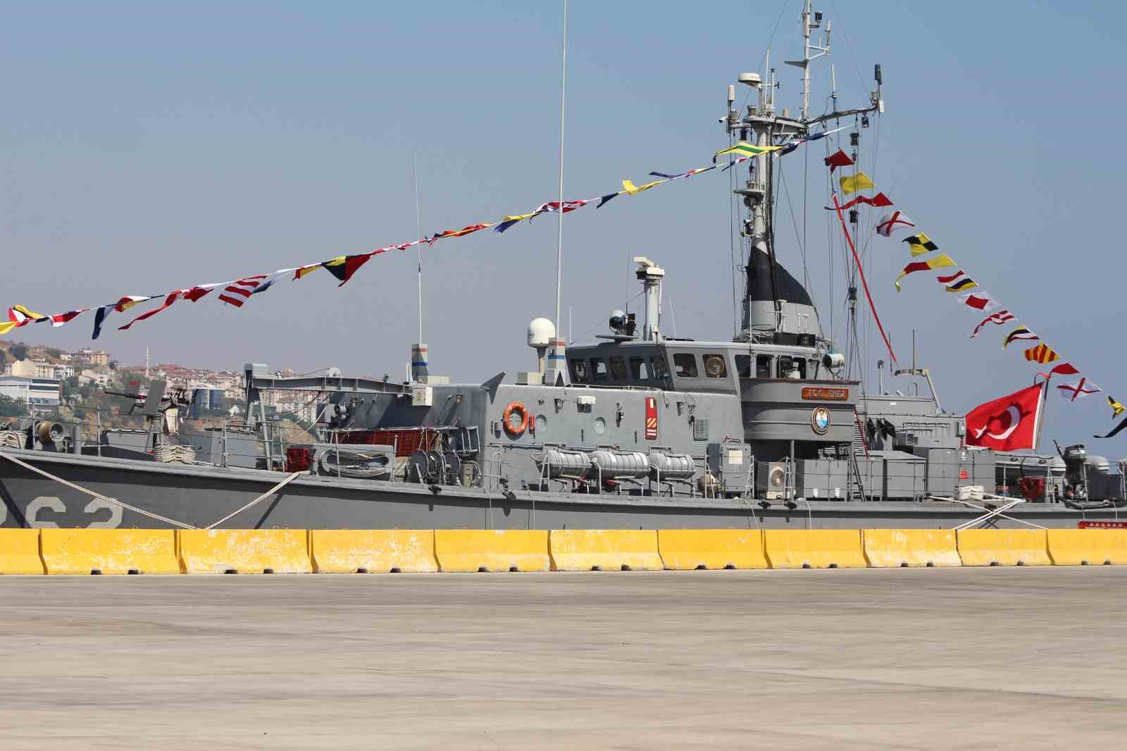 T.C.G. Enez mayın tarama gemisi Tekirdağ’da halkın ziyaretine açıldı 