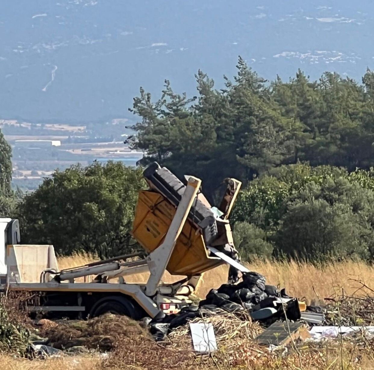Belediye eliyle çevre kirliliği 