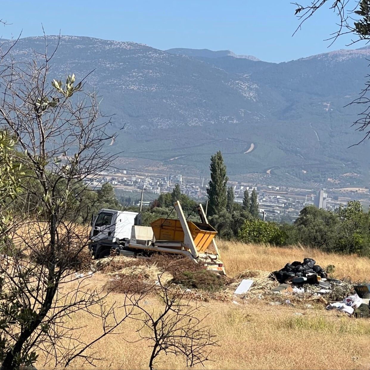 Belediye eliyle çevre kirliliği 