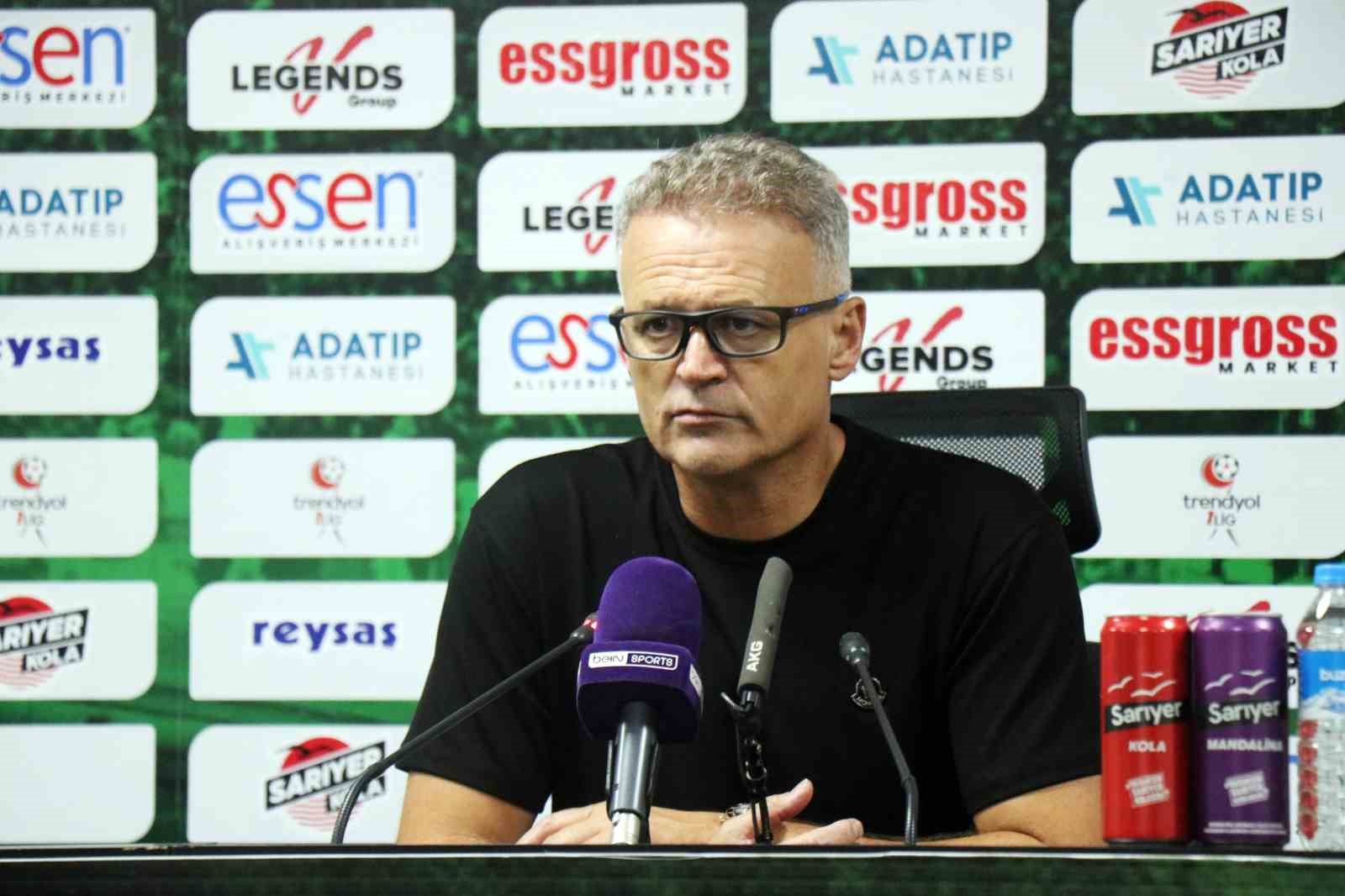 Sakaryaspor-Boluspor maçının ardından 