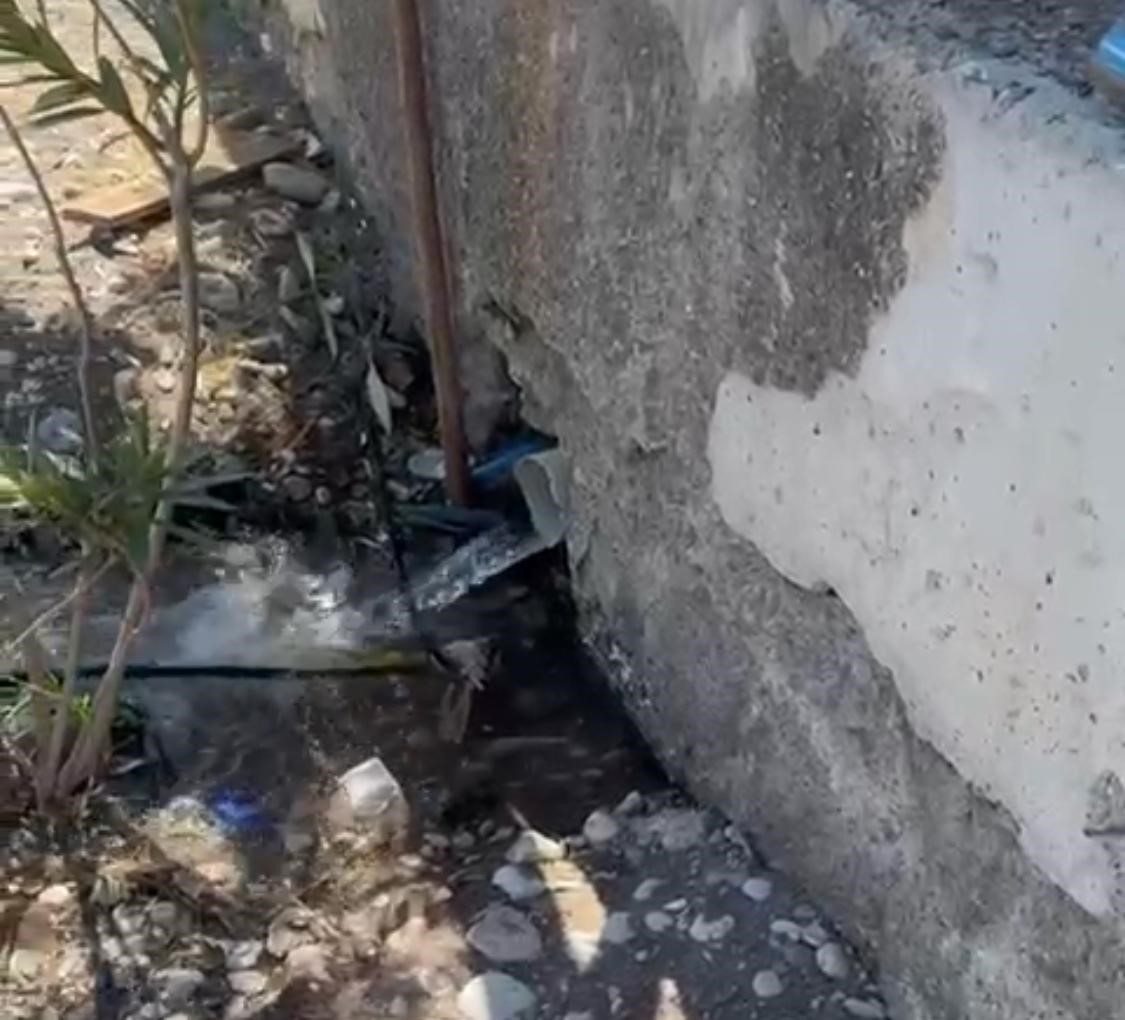 Marmaris’te otelin havuz suyu halk plajına aktı 