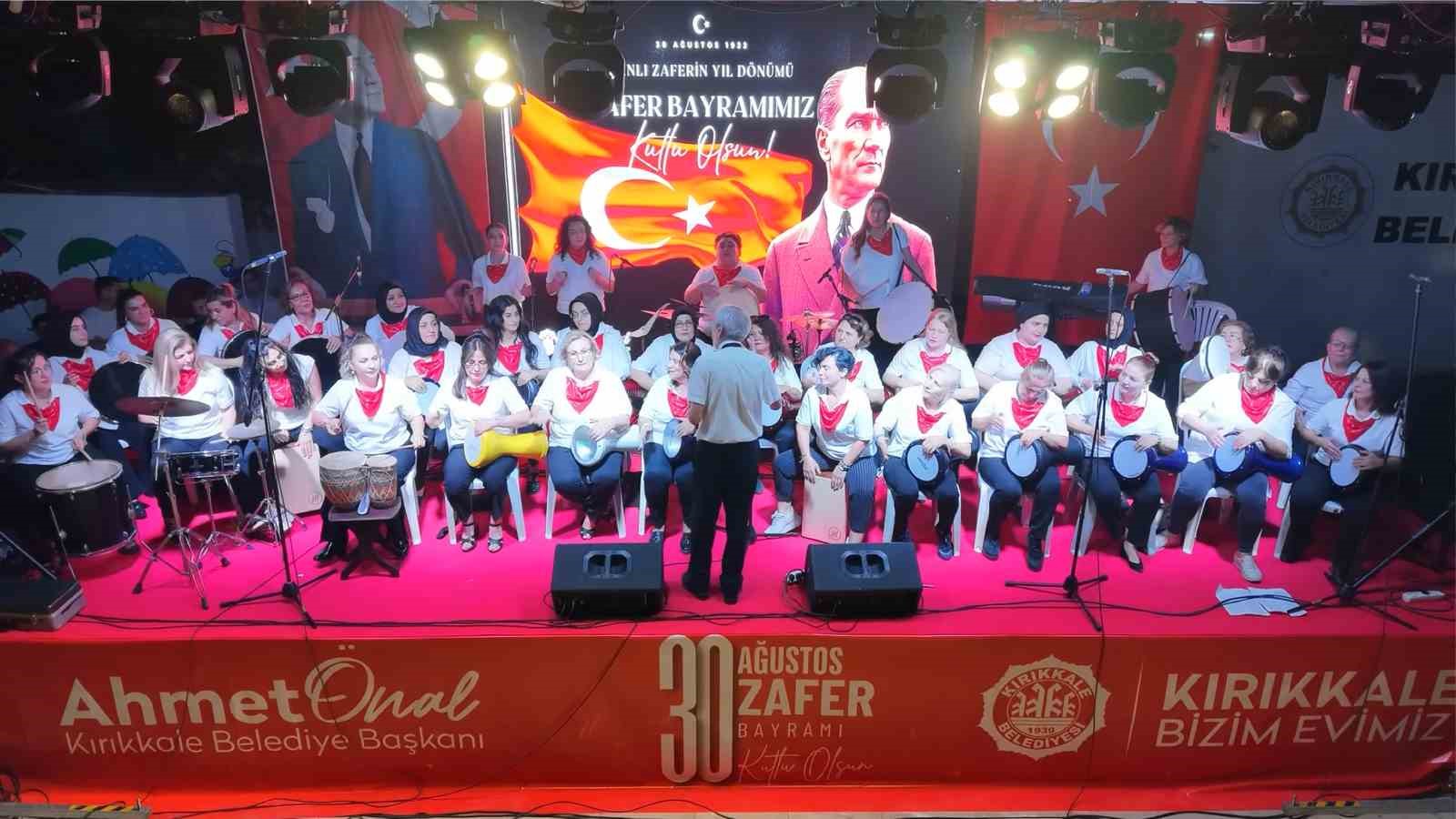 Kırıkkale’de 30 Ağustos Zafer Bayramı dolayısıyla 