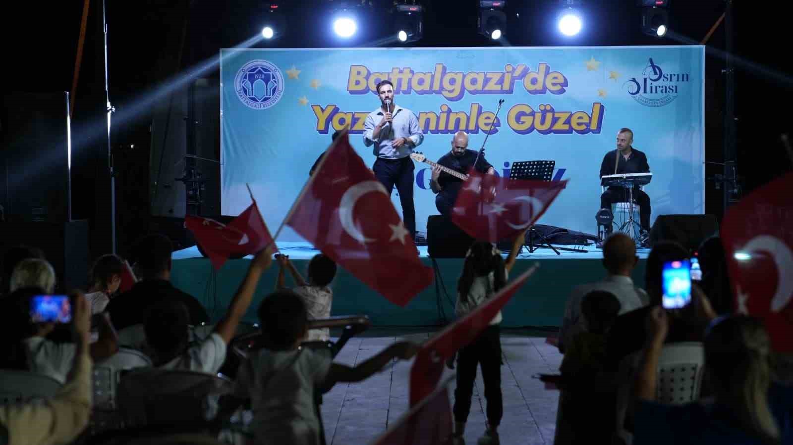 Arda Alparslan konseriyle Battalgazi zaferi kutladı 