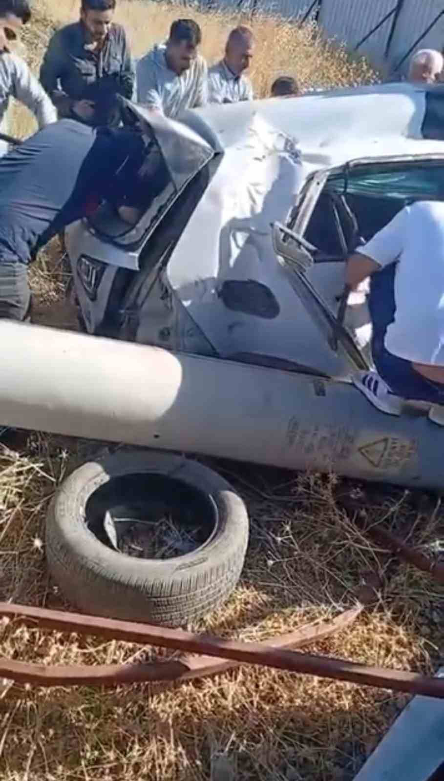 Diyarbakır’daki kazada ağır yaralanan şahıs hayatını kaybetti 