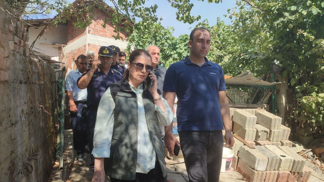 Bartın’da yangın bölgesi havadan görüntülendi 