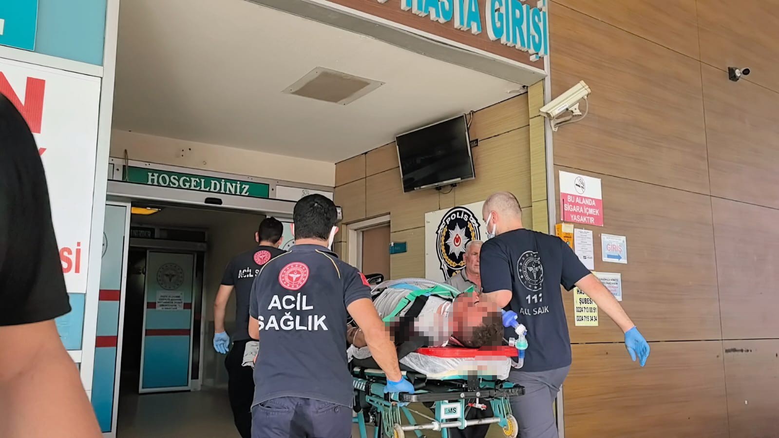 Bursa’da kamyon ile motosiklet çarpıştı: 2 ağır yaralı 