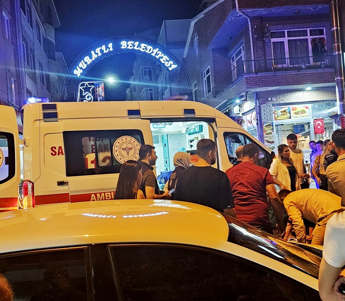 Muratlı’da motosiklet kazası: 1 yaralı 