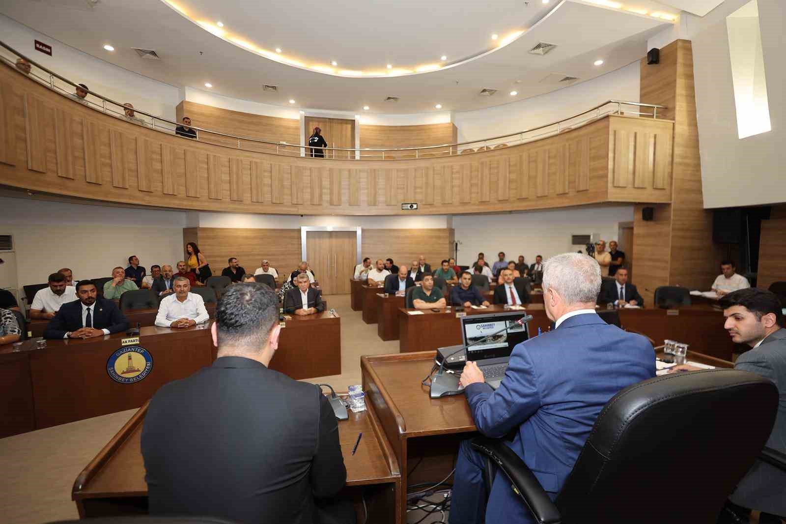 Şahinbey Belediyesi Eylül Ayı Meclis Toplantısı yapıldı 