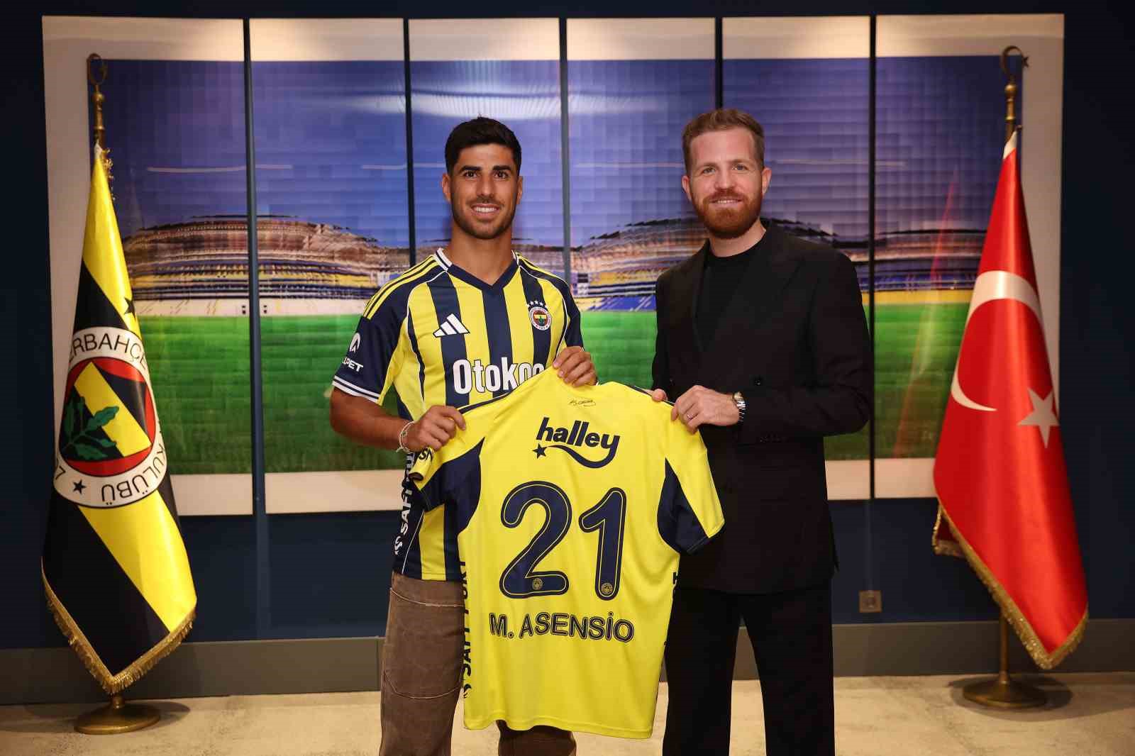 Marco Asensio, resmen Fenerbahçe’de 