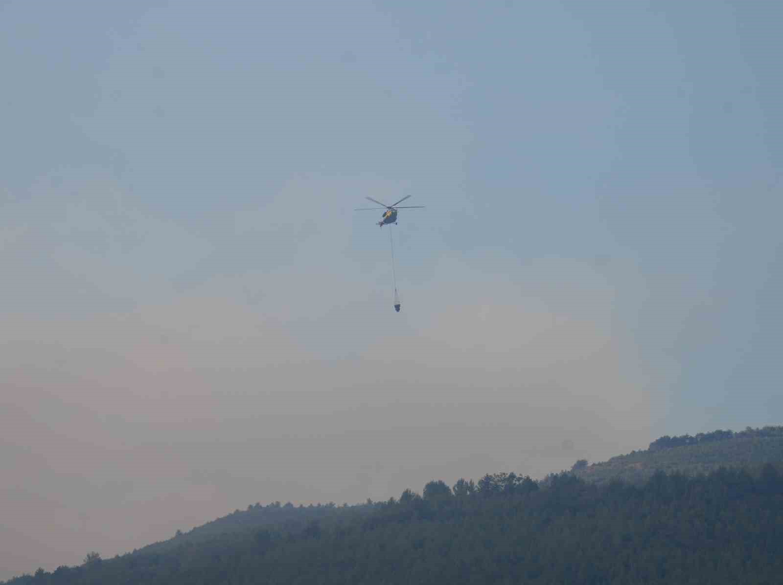 Kastamonu’daki orman yangınları ikinci gününde 