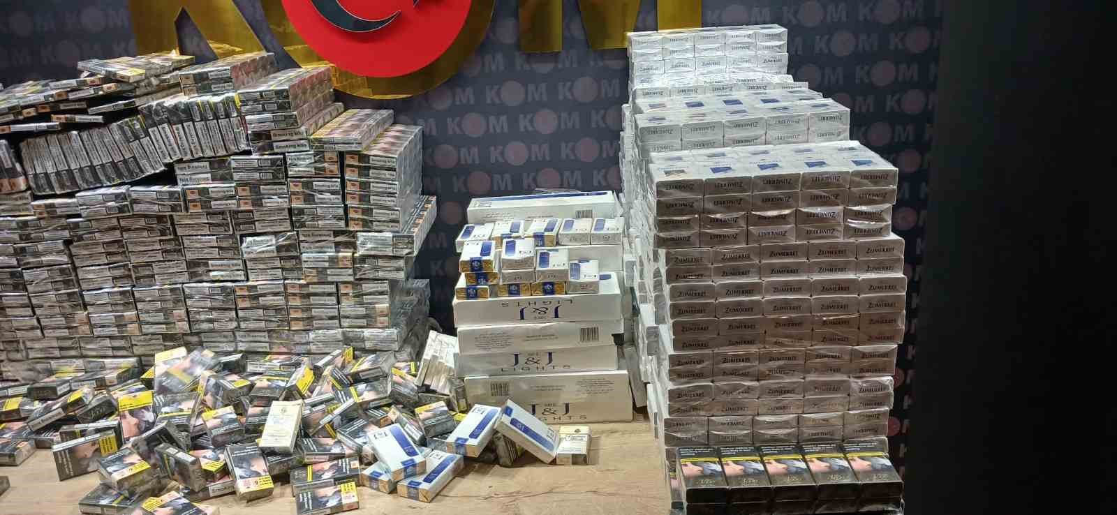 Kahramanmaraş’ta kaçakçılıkla mücadele