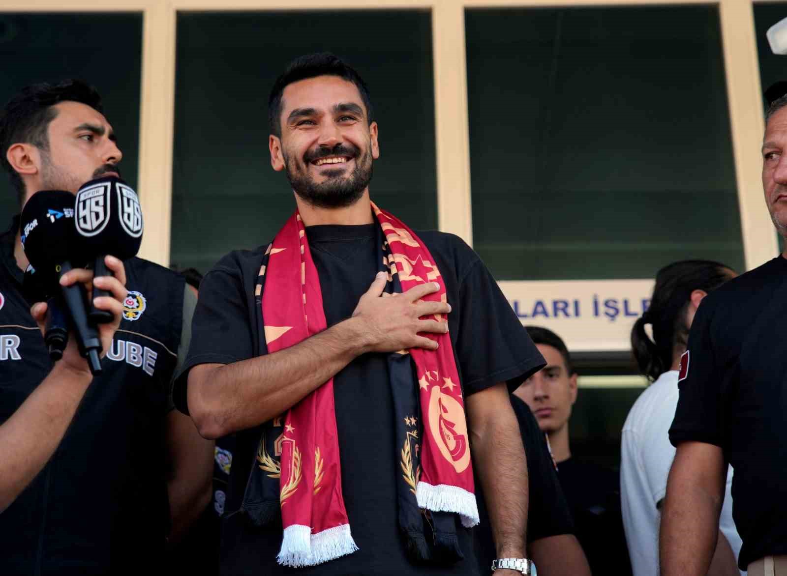 Galatasaray’ın yeni transferi İlkay Gündoğan, İstanbul’a geldi 