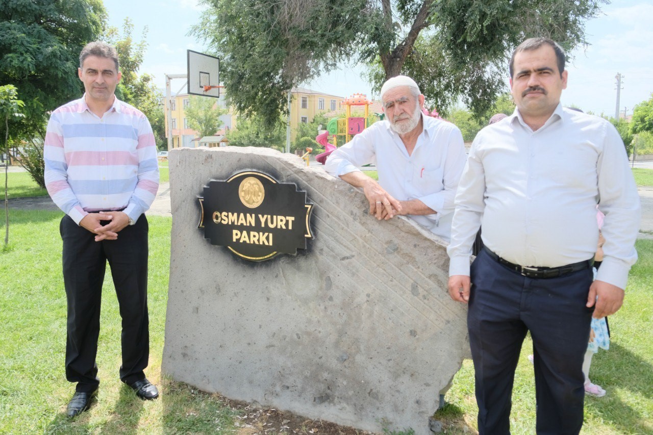 31 yıldır cenazesine ulaşılamayan sivil şehidin ismi parka verildi 